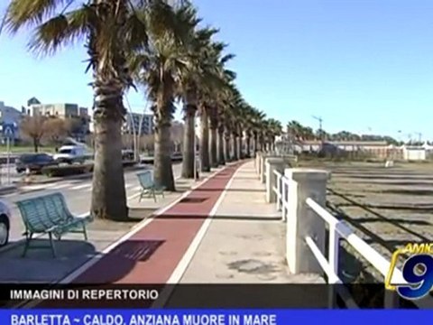 Barletta | Caldo, anziana muore in mare