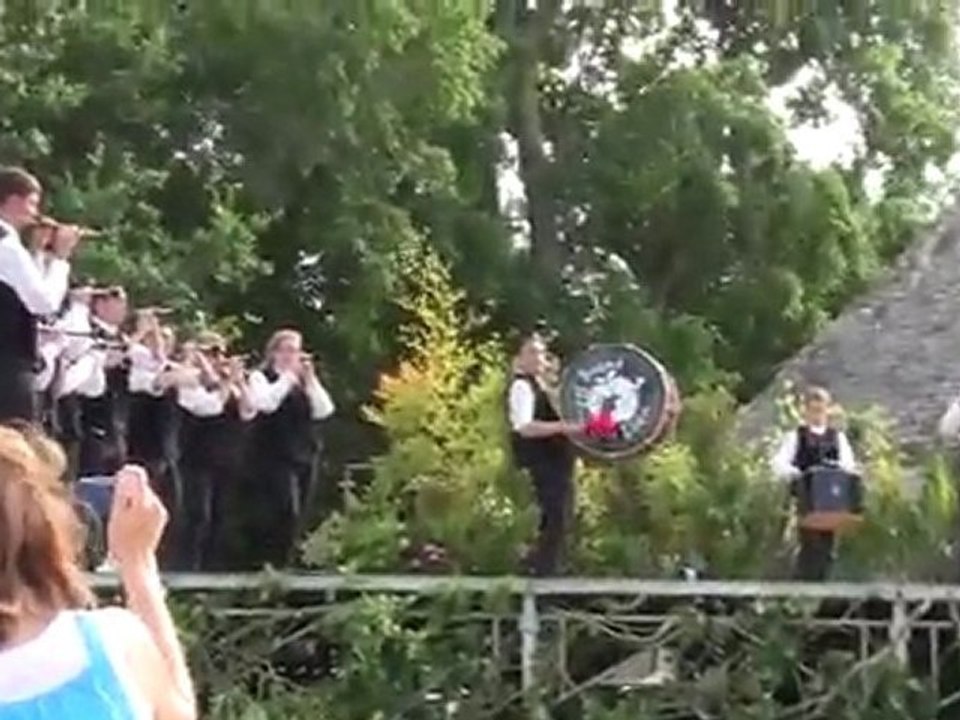 Bagad Bro Foen au Pardon de Kerbader(Fouesnant) le 21/08/2011