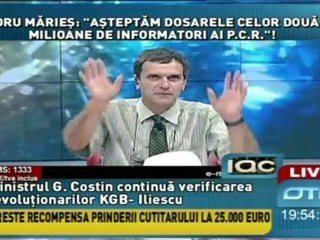 Doru Maries -  La OTV(06.Sept.2011)