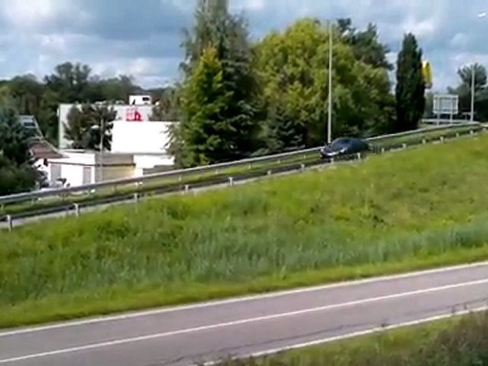 Accélération Mustang Shelby + GTR ( Haguenau 28/08/11 )