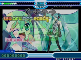 Stepmania "We are pop candy" en hard et challenger