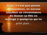 peux t'on se marier avec un homme qui ne prie pas