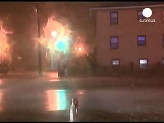 El huracán Irene golpea Nueva York, una ciudad fantasma