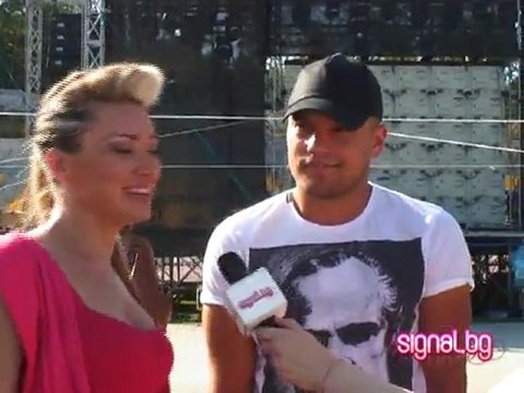 Преди концерта на Фен ТВ в Перник / 2