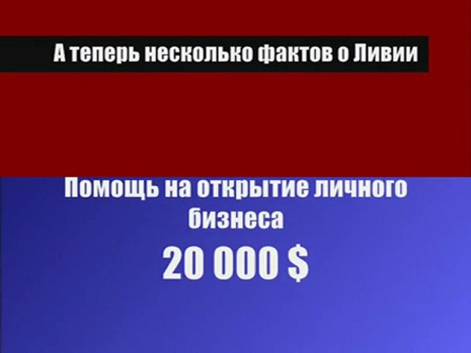 Правда о войне в Ливии, Каддафи и СМИ