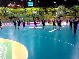 EuroTournoi 2011 - Echauffement Rhein Neckar Lowen - Veszprem