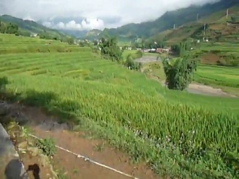 VOYAGE VIETNAM : Video de la région de Sapa, les rizieres