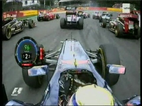 Spa-Francorchamps : départ de la course