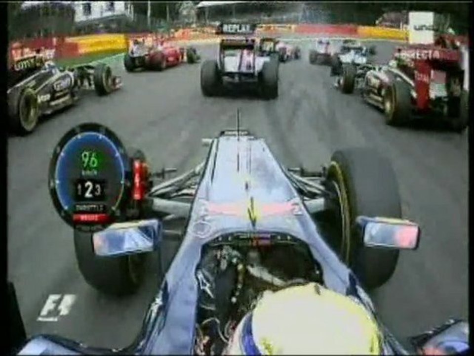 Spa-Francorchamps : départ de la course