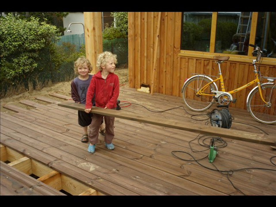 Week-end du 14 juillet : premiers bricolages dans la maison