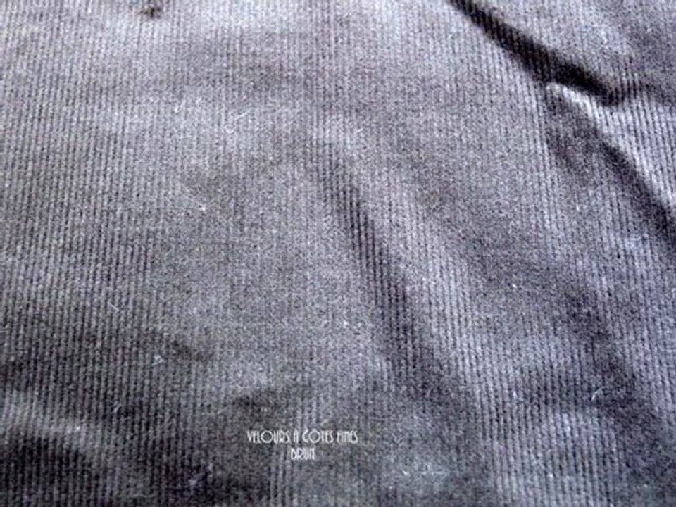 Velours bruns