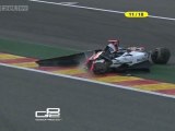 GP2 Spa 2011 Sprint Race Massive crash Leimer