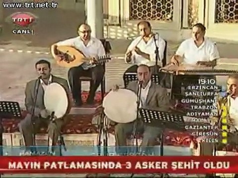 28 GRUP DERGAH Salavat - Mevla bizi affede BAYRAM O BAYRAM olur Ramazan 2011 TRT