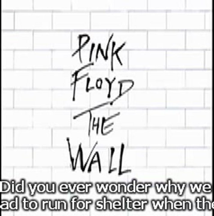 THE WALL  Pink Floyd - Goodbye Blue Sky
