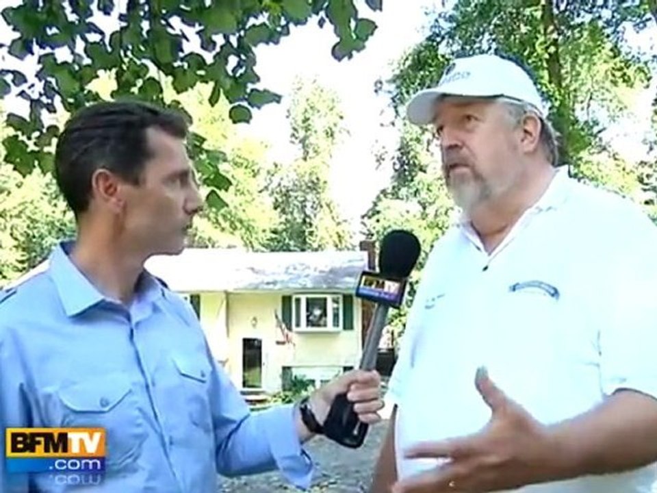 Irène : constatation des dégâts dans le Maryland