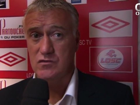 La réaction de Didier Deschamps après Lille 3-2 OM