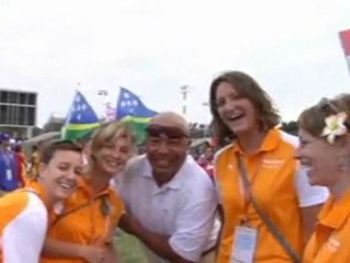 Accueil des délégations 2: une ambiance "Pacifique attitude"