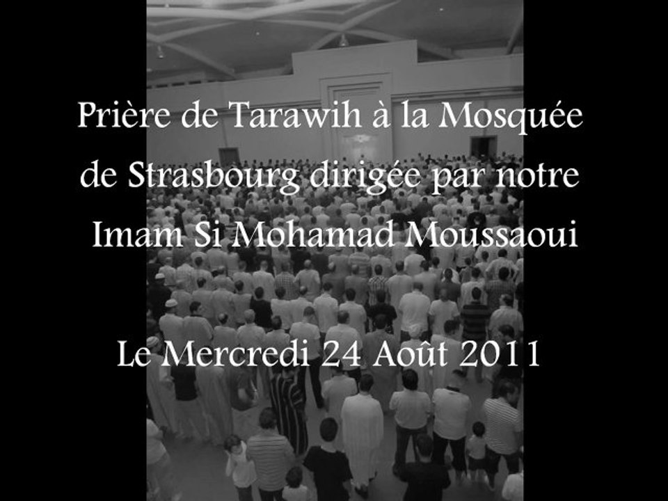 Tarawih suite du 24 Août 2011 - By Si Mohamad Moussaoui