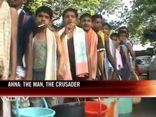 Anna Hazare: The man, the crusader