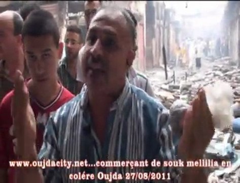 تجار سوق مليلية المنكوب بوجدة في حيرة من امرهم في ظل غياب اي تنظيم او تنسيق مع السلطات بالمدينة