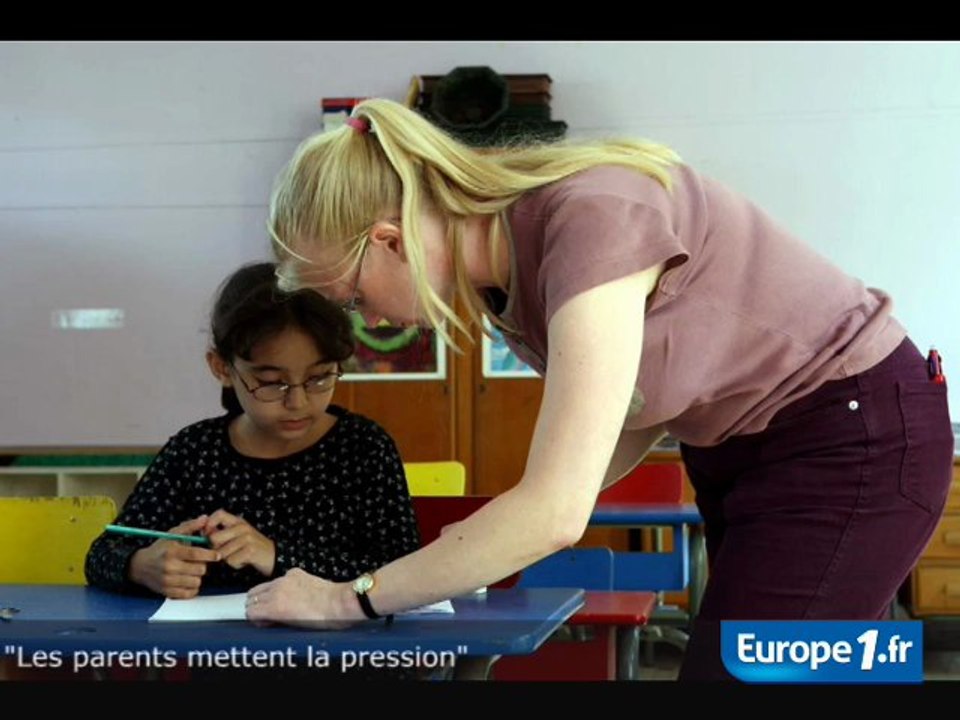 "Les parents mettent la pression"