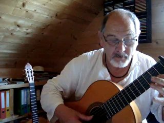 JSB - 1 cello - courante sur guitare flamenca