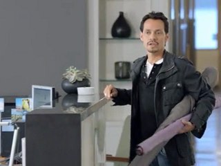 Just another day at the office for Marc Anthony