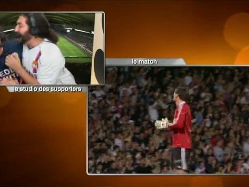 Studio des supporters J4 Lyon / Montpellier