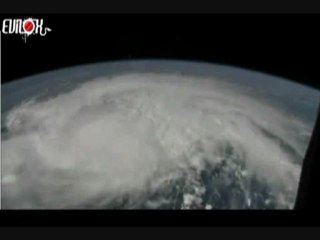 ouragan irène de l'espace