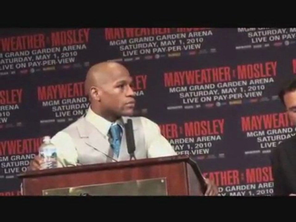 Mayweather vs Mosley Post Fight Conference Part 2