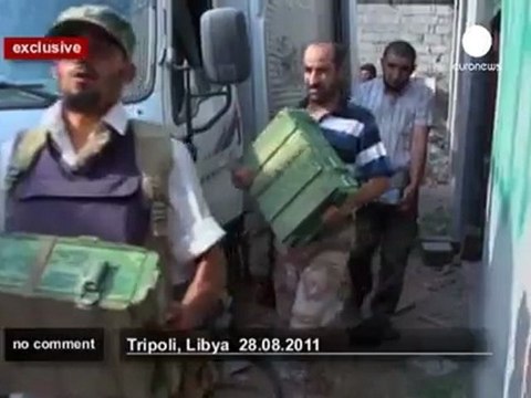 Rebels find Gaddafi arms dump - no comment