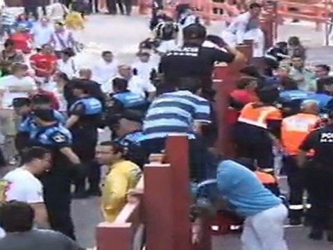 Peligro y dos heridos por asta de toro en el cuarto encierro de San Sebastián de los Reyes