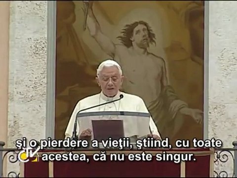 Papa: Urmaţi-l pe Domnul pe calea crucii