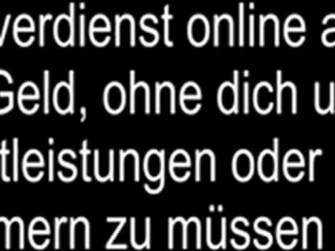 Online seriös Geld verdienen