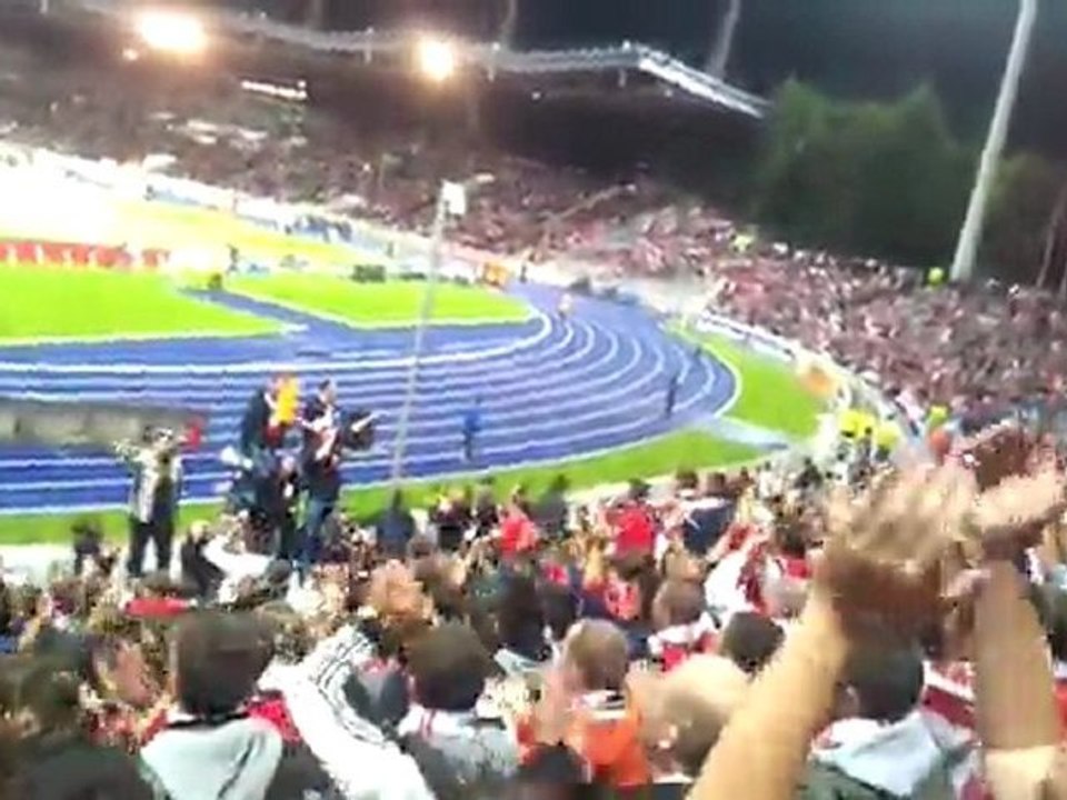 [Lille 3-2 Marseille]Lille OSC lalalalala DVE New chant