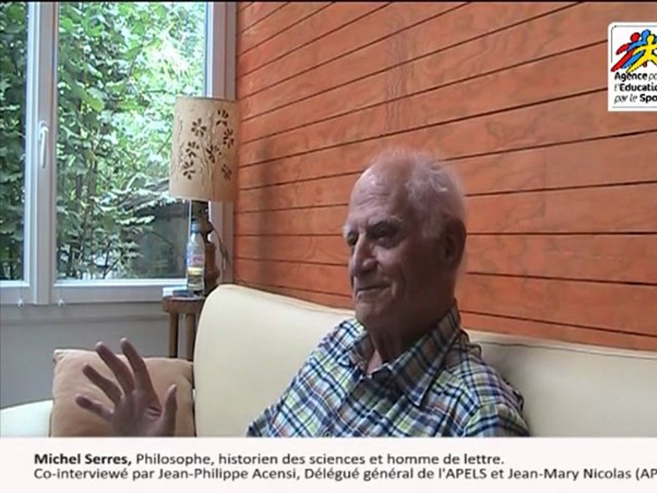 Rencontre avec Michel Serres, philosophe, historien des sciences et homme de lettre