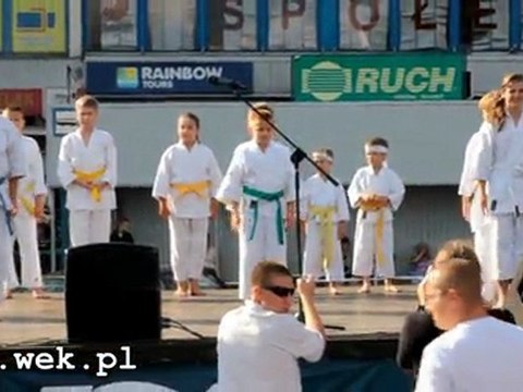 wek.pl: Pokaz karate podczas Festynu Rodzinnego we Włocławku - 28.08.2011