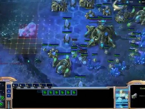 Starcraft 2 - Col Minigun joue au Blink Stalker + Sentry