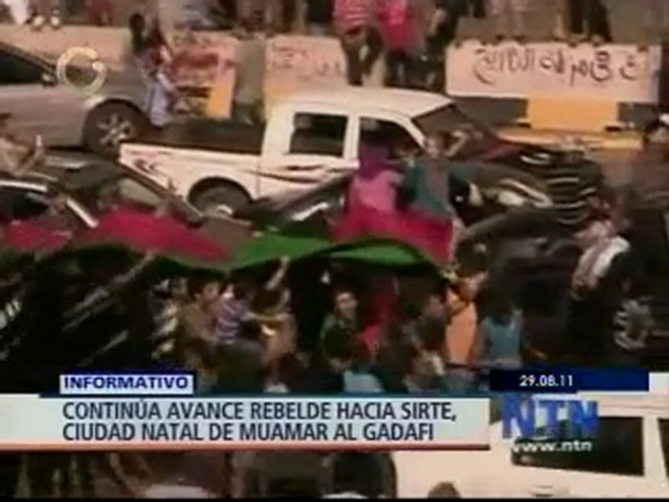 Buscan a Gadafi en Libia