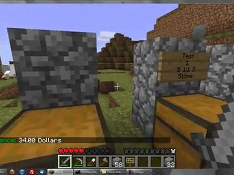 [FR] Présentation du plugin Iconomy et ChestShop pour votre serveur Minecraft