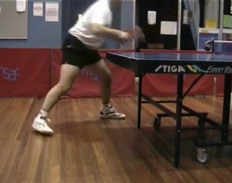 masa tenisi eğitimi-Backhand Flick