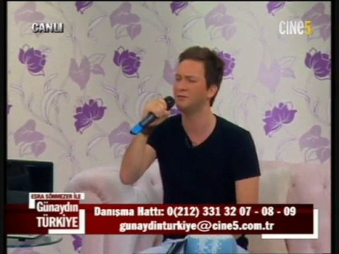ERHAN GÜLER ZAHİDEM TÜRKÜSÜNÜ SÖYLEDİ GÜNAYDIN TÜRKİYE PROGRAMINDA