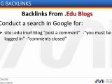 Edu Links - How to Get Edu Back Links
