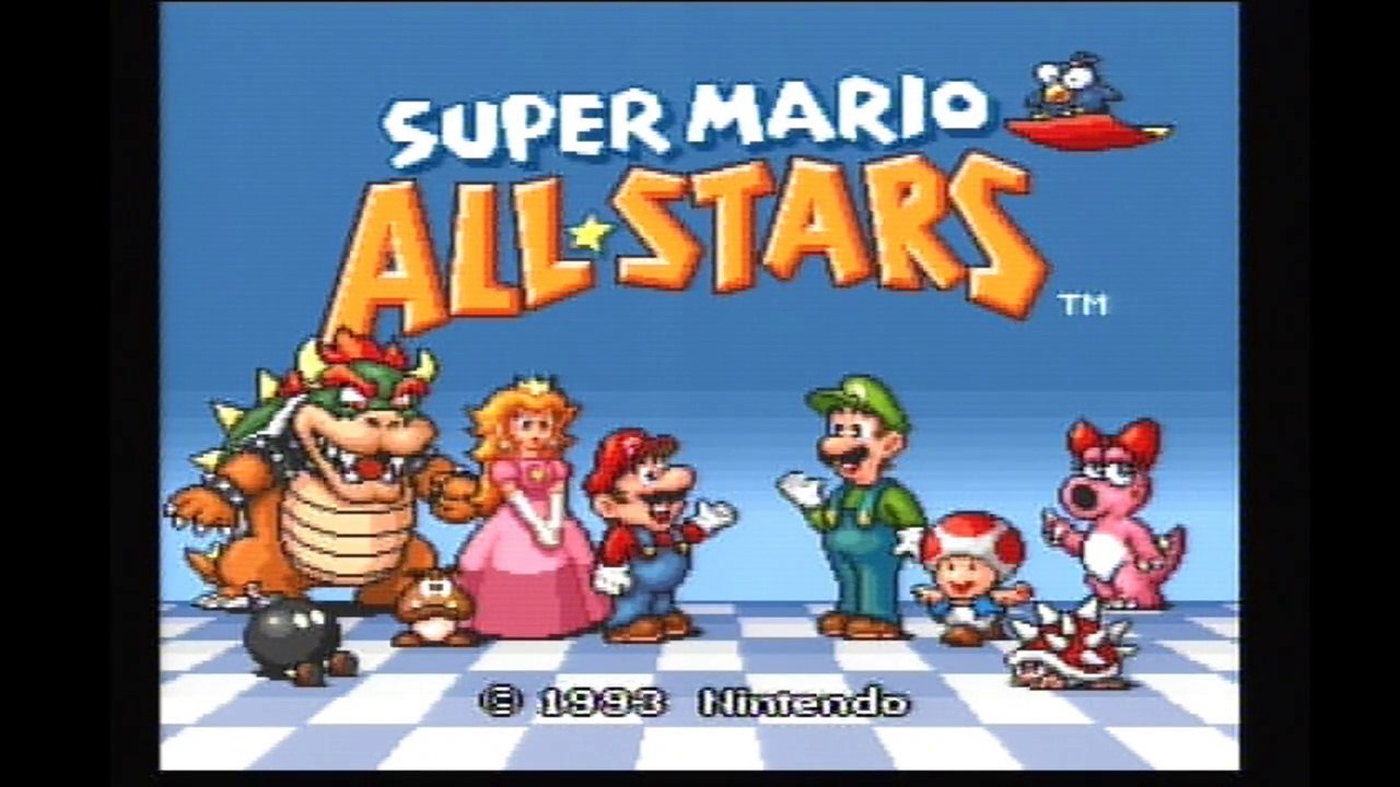 Super Mario All Stars sur Super Nintendo !