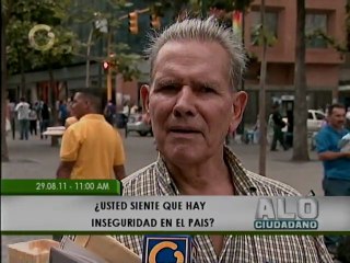 ¿Usted siente que hay inseguridad en el país?