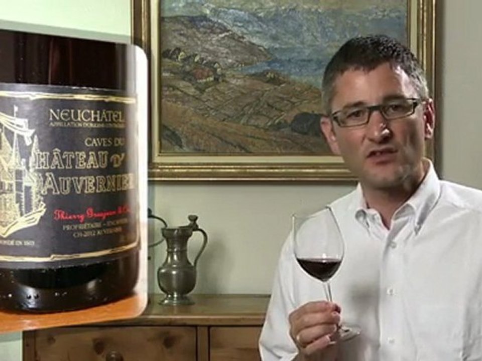 Pinot Noir 2009 Château d'Auvernier - Wein im Video