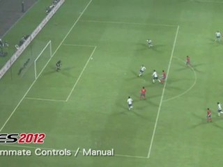 PES 2012 - Controle manuel des coequipers