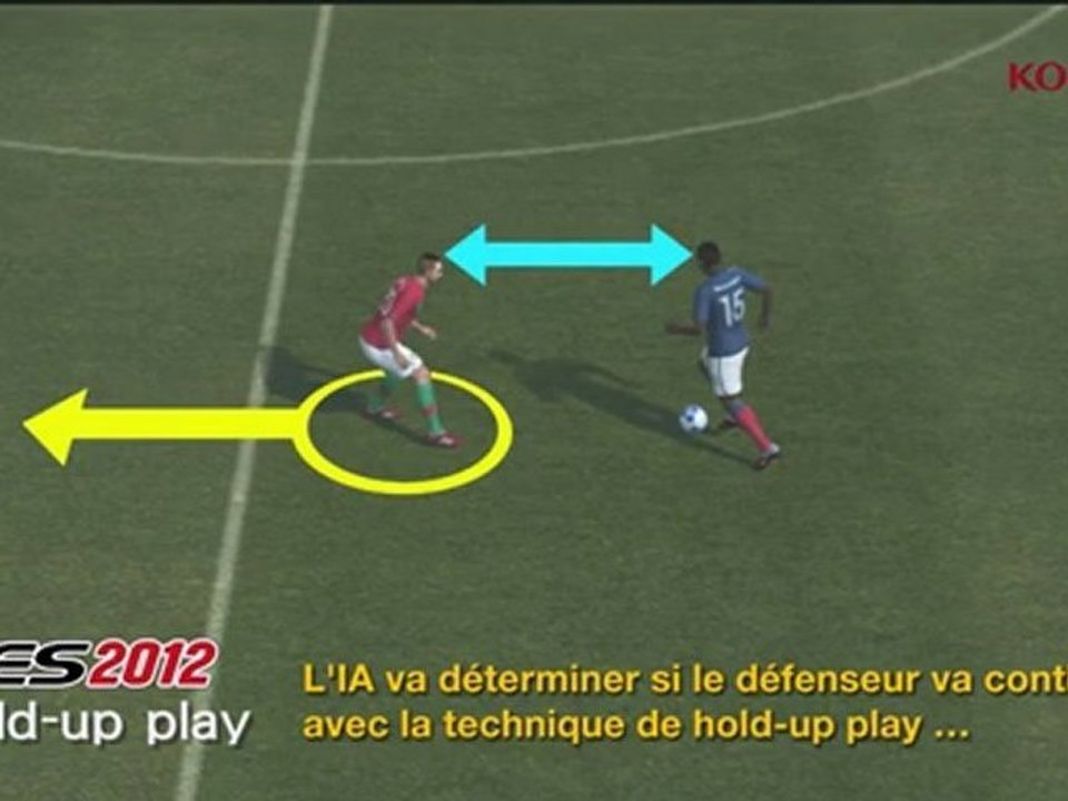 PES 2012 - La technique du Hold-up