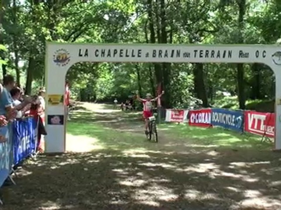 Arrivée du champion de France Master 3