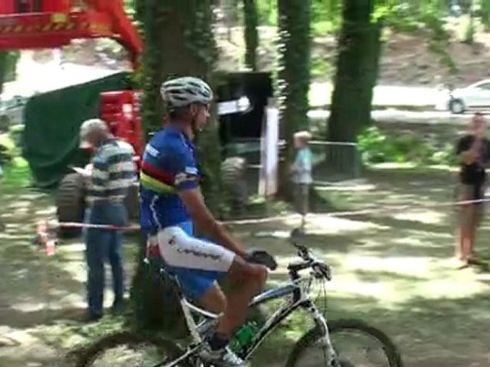 Arrivée du champion de France Master 4